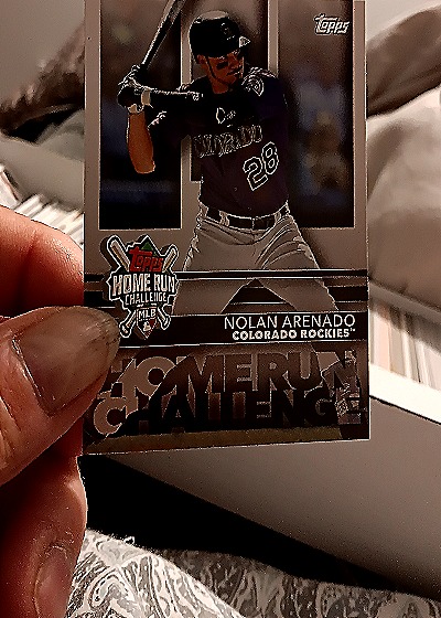 2020 Topps #HRC-6 Nolan Arenado Home Run Challenge — front