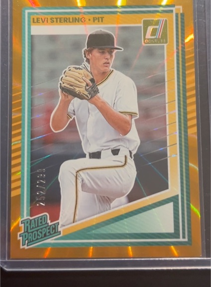 2025 Panini Donruss #164 Levi Sterling — front