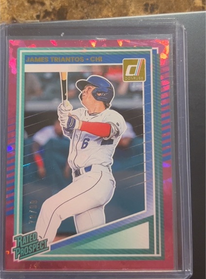 2025 Donruss #171 James Triantos — front