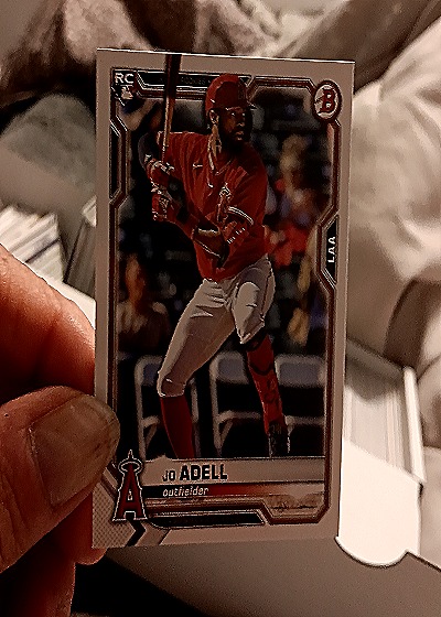 2021 Bowman #10 Jo Adell — front