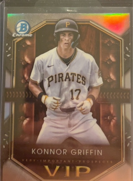 2025 Bowman Chrome #VIP-20 Konnor Griffin — front
