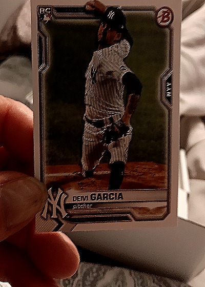 2021 Bowman #72 Deivi Garcia — front