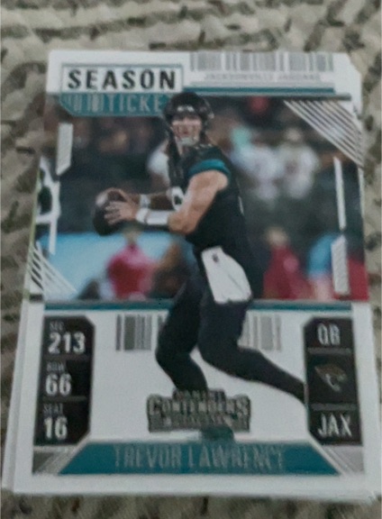 2024 Panini Contenders Season Ticket #46 Trevor Lawrence — front