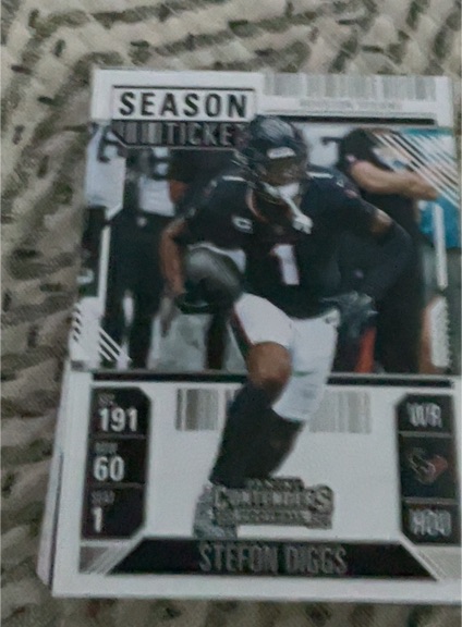 2024 Panini Contenders Season Ticket #191 Stefon Diggs — front