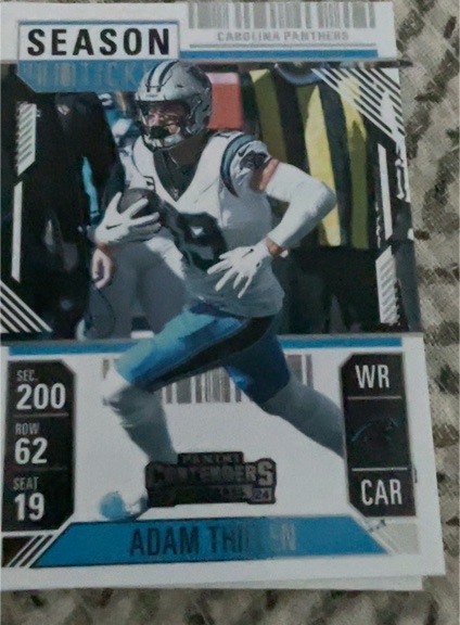 2024 Panini Contenders Season Ticket #15 Adam Thielen — front