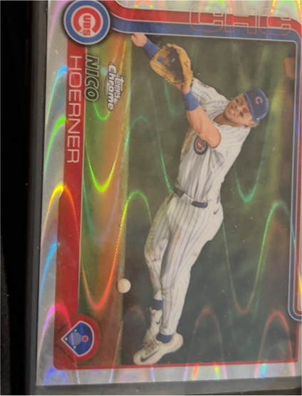 2025 Topps Chrome #107 Nico Hoerner — front