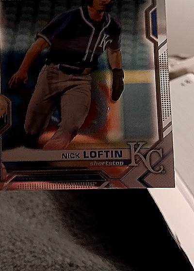 2021 Bowman Chrome Prospects #BCP-144 Nick Loftin — front