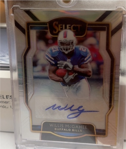 2018 Panini Select #82 Willis McGahee — front