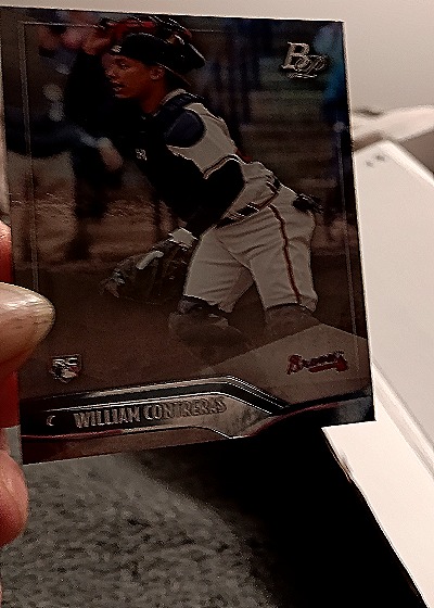2021 Bowman Platinum #36 William Contreras — front