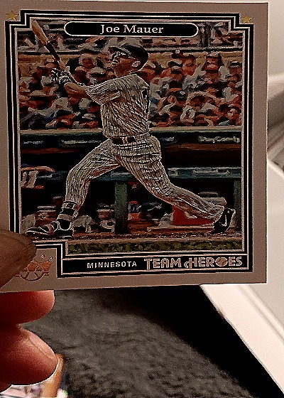 2019 Panini Diamond Kings Team Heroes #TH-19 Joe Mauer — front