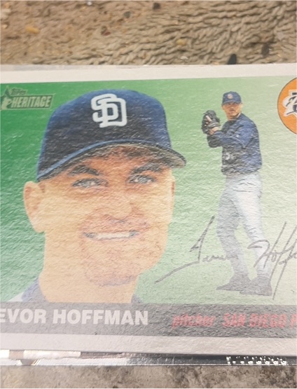 2004 Topps Heritage #317 Trevor Hoffman — front