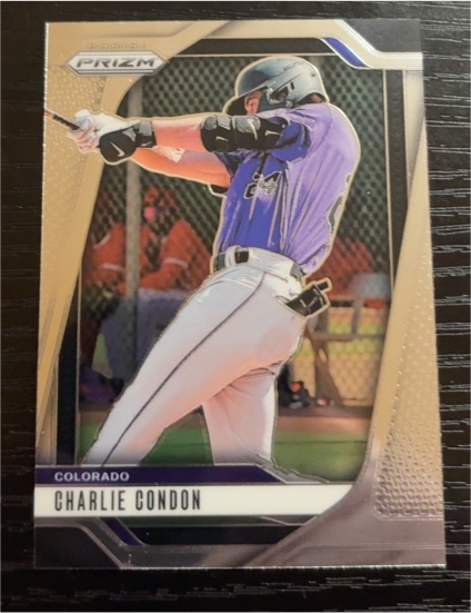 2025 Panini Prizm #142 Charlie Condon — front
