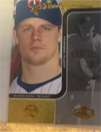 2006 Topps Co-Signers Changing Faces #84-B Joe Mauer, Justin Morneau — front