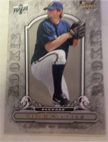 2008 Upper Deck A Piece of History #126 Mitch Stetter — front
