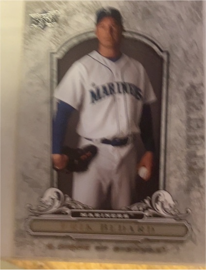 2008 Upper Deck A Piece of History #11 Erik Bedard — front