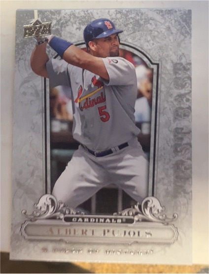2008 Upper Deck A Piece of History #88 Albert Pujols — front