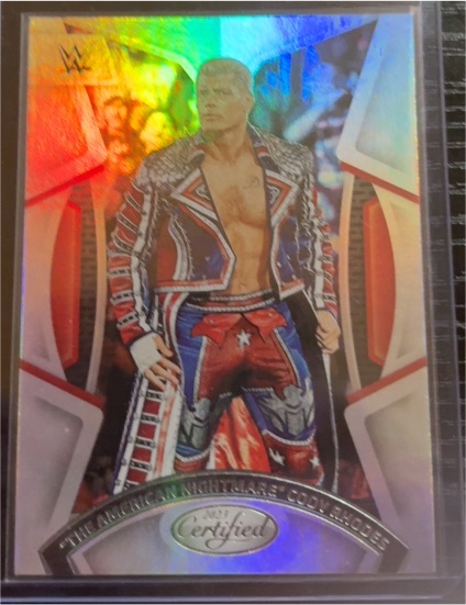 2023 Panini Chronicles Certified WWE #223 Cody Rhodes — front