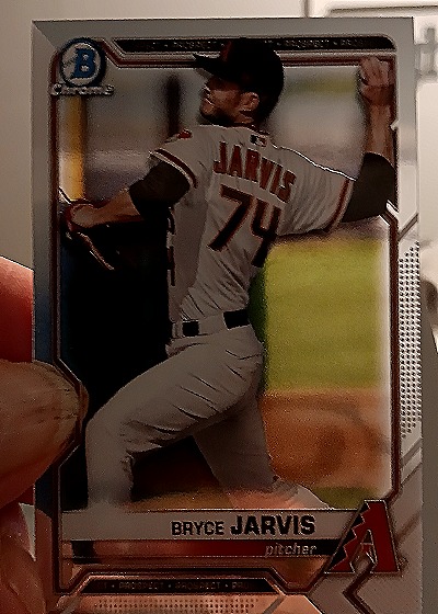 2021 Bowman Draft #BP-74 Bryce Jarvis — front