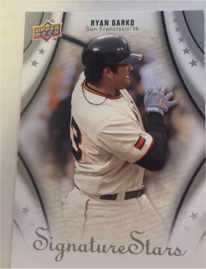 2009 Upper Deck Signature Stars #90 Ryan Garko — front