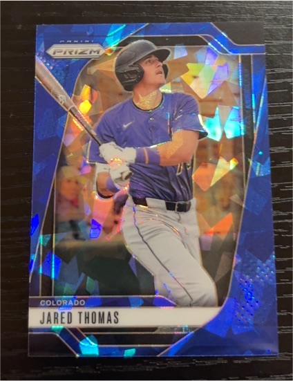 2025 Panini Prizm #12 Jared Thomas — front