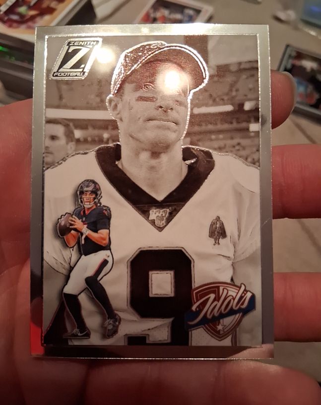 2024 Panini Zenith Idols #19 Drew Brees / C.J. Stroud — front