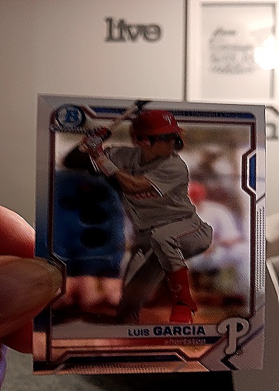2021 Bowman Luis Garcia Camo #BP-79 — front