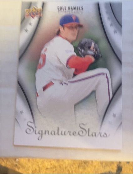 2009 Upper Deck Signature Stars #31 Cole Hamels — front