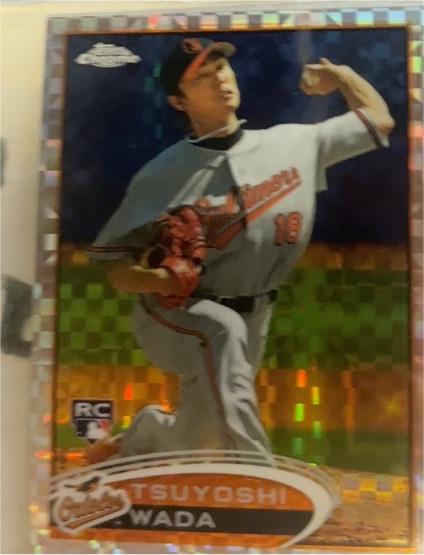 2012 Topps Chrome #185 Tsuyoshi Wada — front