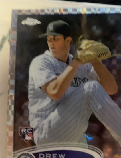 2012 Topps Chrome #155 Drew Pomeranz — front