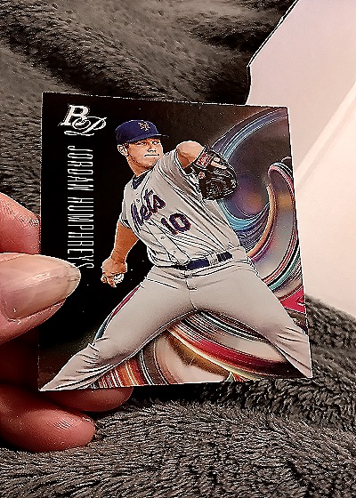 2018 Bowman Platinum Top Prospects #TOP-51 Jordan Humphreys — front