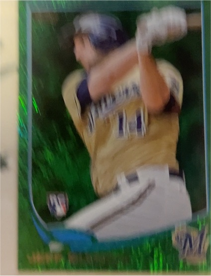 2013 Topps # Unknown Milwaukee Brewers Player — front