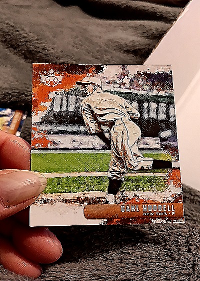 2019 Panini Diamond Kings #23 Carl Hubbell — back