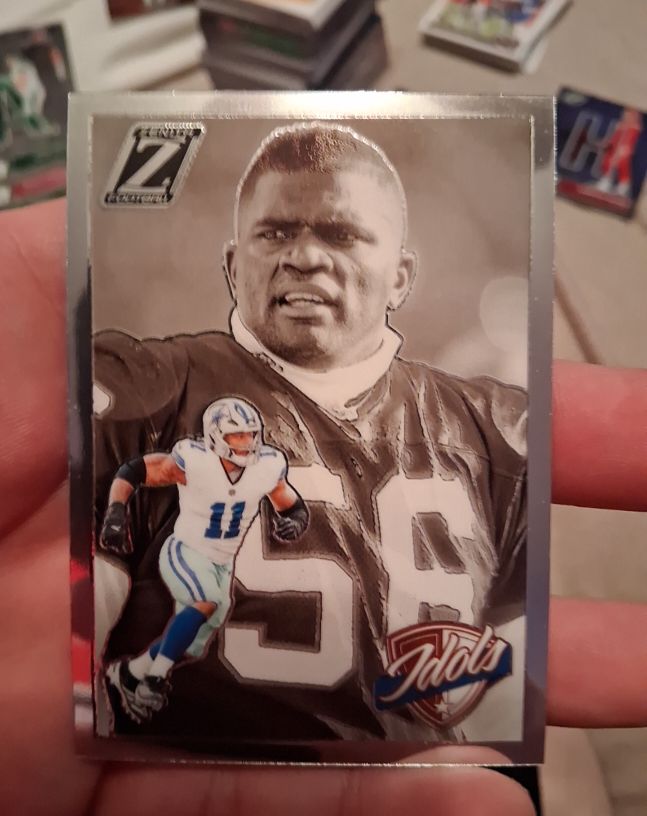 2024 Panini Zenith Idols #18 Lawrence Taylor / Micah Parsons — front