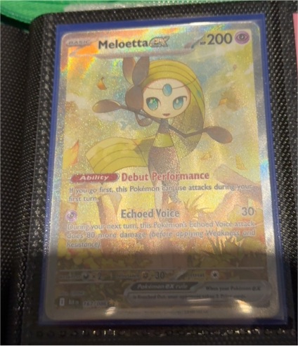 2025 Pokémon TCG Meloetta EX #167 — front