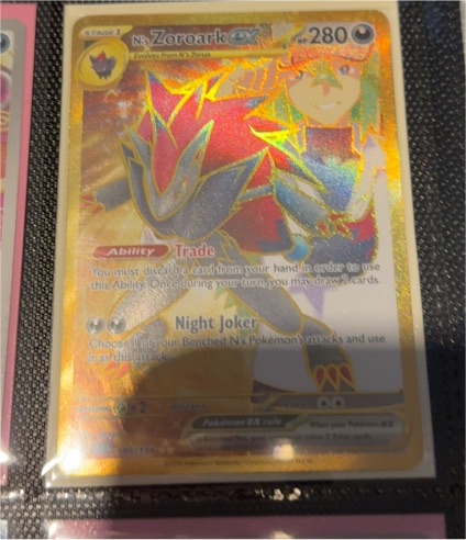 2023 Pokémon SV09: Journey Together #189 N's Zoroark EX — front