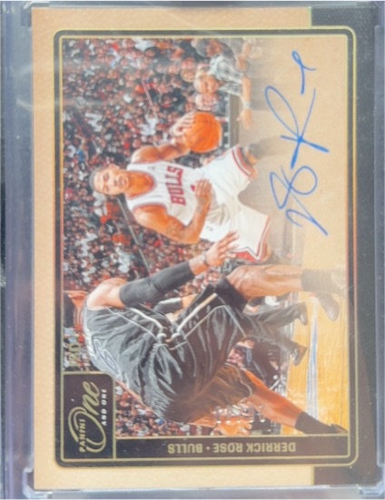 2024-25 Panini One and One #1 Derrick Rose — front