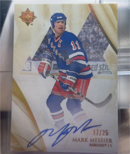 1997-98 Upper Deck Mark Messier #17 — front