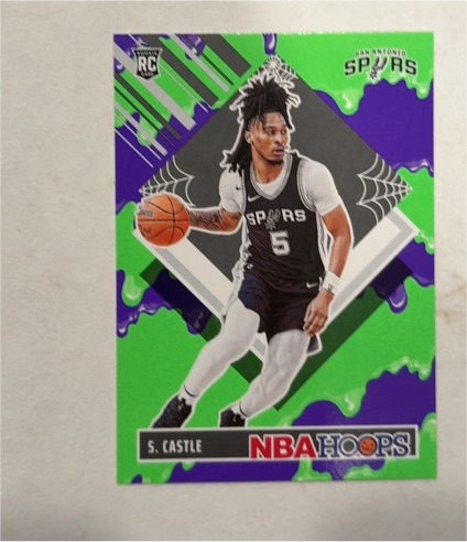 2024-25 Panini Haunted Hoops #294 Stephon Castle — front