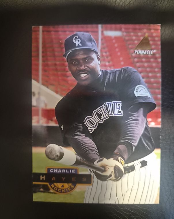 1994 Pinnacle #14 Charlie Hayes Colorado Rockies — front