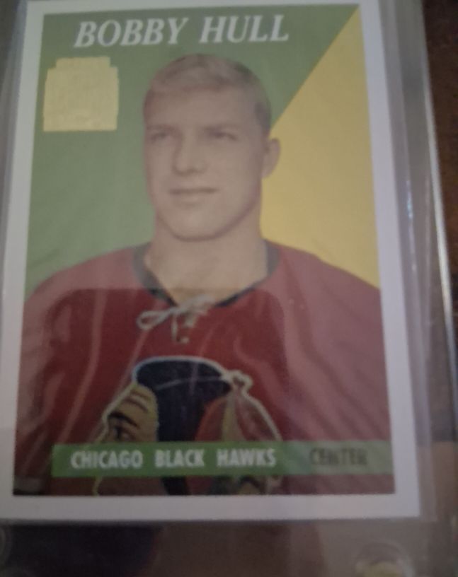 1958 Topps #66 Bobby Hull — front