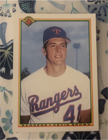 1990 Bowman #488 Kevin Brown — front