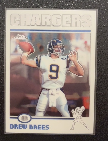 2004 Topps Chrome #83 Drew Brees — front