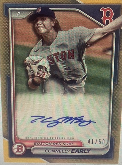 2024 Bowman #41/50 Connelly Early — front