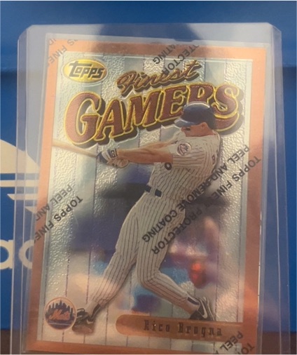 1996 Topps Finest Gamers #116 Rico Brogna — front