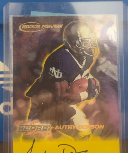 1999 Score Rookie Preview #11 Autry Denson — front