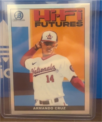 2022 Bowman Chrome #HIFI-24 Armando Cruz — front