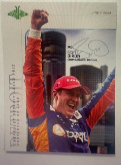 2025 Parkside IndyCar Collection #92 Scott Dixon — front