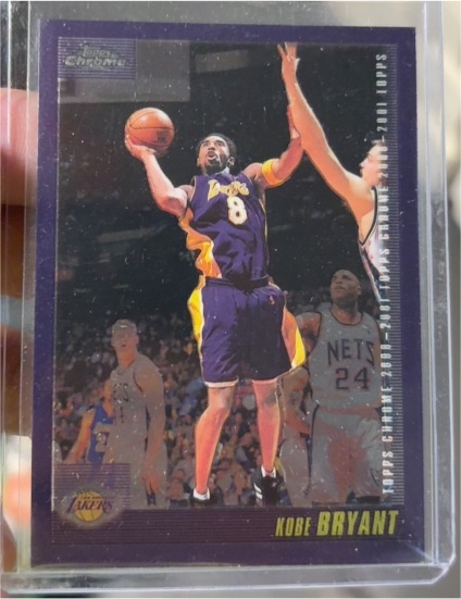 2000-01 Topps Chrome #107 Kobe Bryant — front