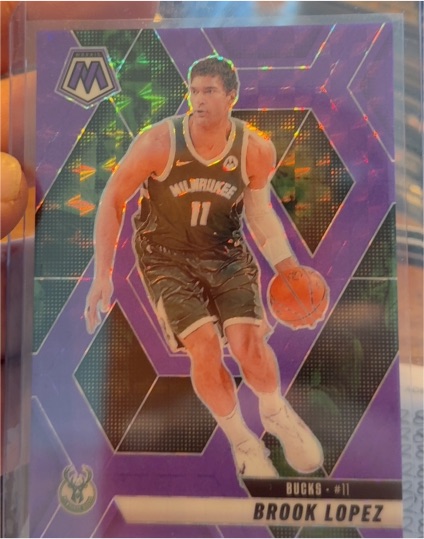 2024-25 Panini Mosaic #45 Brook Lopez — front
