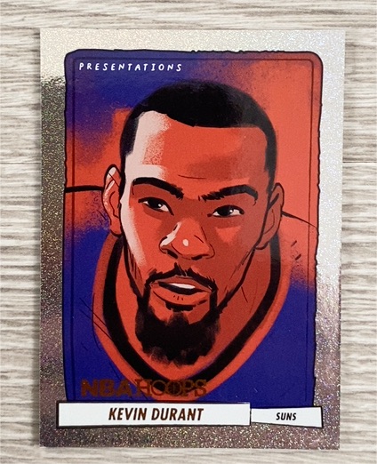 2023-24 Panini NBA Hoops Presentations #9 Kevin Durant — front